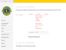 Tablet Screenshot of lionsclub-bremerhaven.de